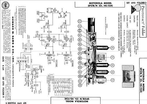 SP51N Ch= HS-1134; Motorola Inc. ex (ID = 562221) Reg-Riprod