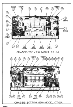 SR2M Studebaker Ch= 2M, Power chassis P6-2 or P8-2; Motorola Inc. ex (ID = 3148047) Car Radio