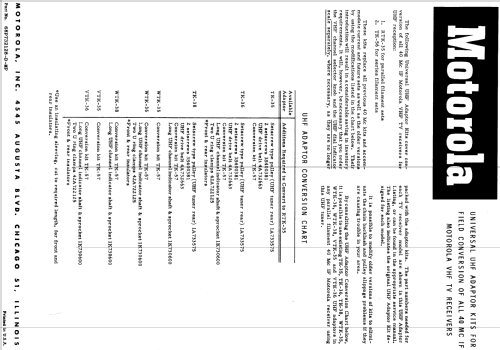 TK-56 ; Motorola Inc. ex (ID = 1112560) Adattatore