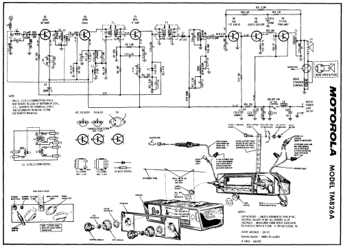 TM826A ; Motorola Inc. ex (ID = 207576) Autoradio