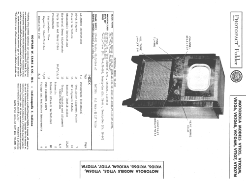 VK106 Ch= TS-9A; Motorola Inc. ex (ID = 1348361) Televisión