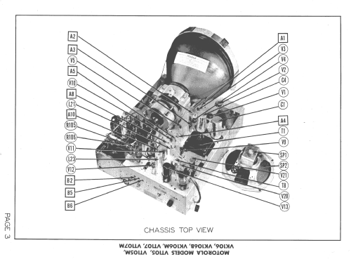 VK106 Ch= TS-9B; Motorola Inc. ex (ID = 1348388) Televisión