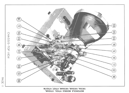 VT107M Ch= TS-9A; Motorola Inc. ex (ID = 1348822) Fernseh-E