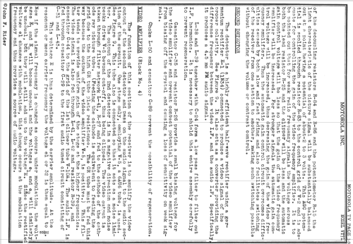 VT-71 TS-4D; Motorola Inc. ex (ID = 725970) Televisore