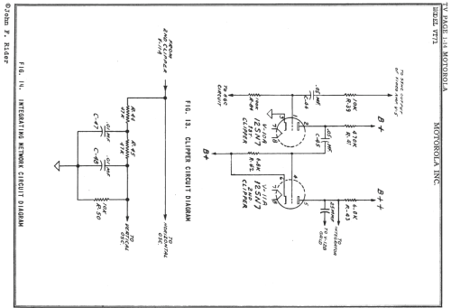 VT-71 TS-4D; Motorola Inc. ex (ID = 725975) Televisore