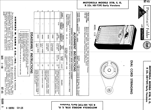 X11B Ch= HS-759; Motorola Inc. ex (ID = 548281) Radio