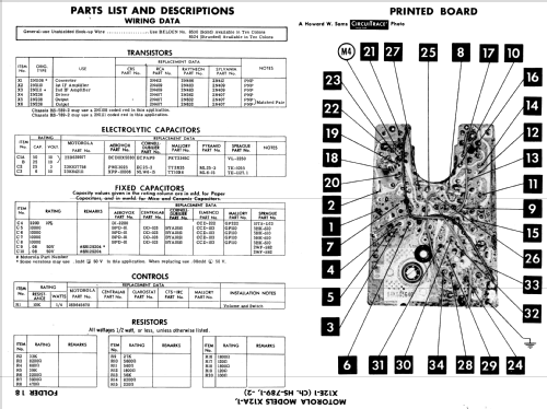 X12A-1 Ch= HS-789-2; Motorola Inc. ex (ID = 566422) Radio