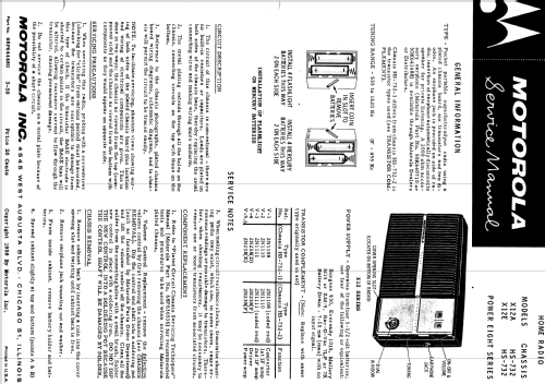 X12E-1 Ch= HS-789-2; Motorola Inc. ex (ID = 1166825) Radio