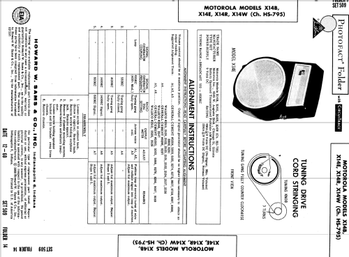 X14R Ch= HS-795; Motorola Inc. ex (ID = 516128) Radio