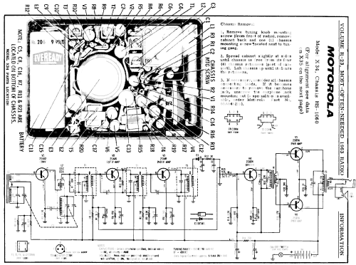 X34 Ch= HS-; Motorola Inc. ex (ID = 173578) Radio