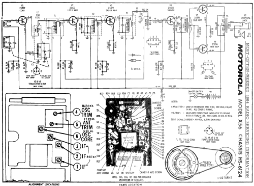X56 Ch= HS-6124; Motorola Inc. ex (ID = 179588) Radio