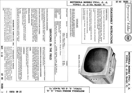 Y17P3-2 Ch= TS-427Y; Motorola Inc. ex (ID = 827839) Televisore