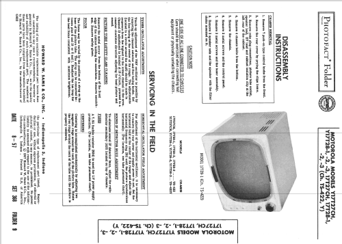 Y17T27CH Ch= TS-422Y; Motorola Inc. ex (ID = 2421361) Television