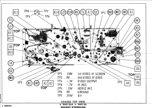 Y21K123B, M, Y21T64B, M, W Ch= TS-556Y; Motorola Inc. ex (ID = 634071) Television