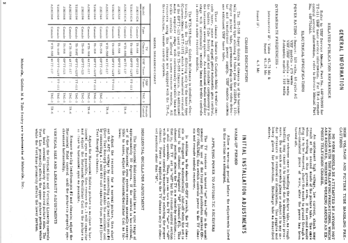 Y21K131CW Ch= TS-558Y; Motorola Inc. ex (ID = 1485231) Television