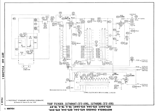 Y21K98B Ch= RTS-544Y; Motorola Inc. ex (ID = 884447) Televisión