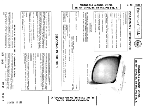 Y21P1BR Ch= PTS-546Y; Motorola Inc. ex (ID = 912812) Television