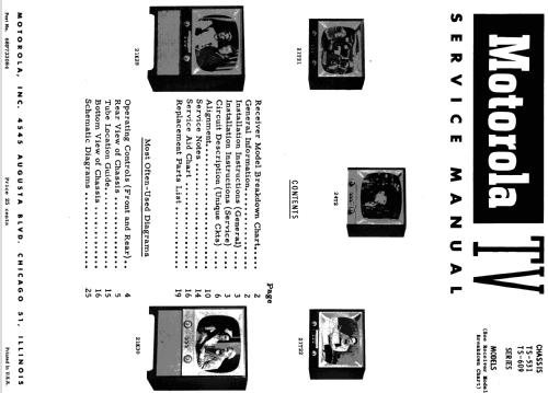 Y21T22 TS-531Y; Motorola Inc. ex (ID = 1080983) Television