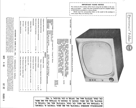 Y21T27PK Ch= WTS-534; Motorola Inc. ex (ID = 2137005) Televisión