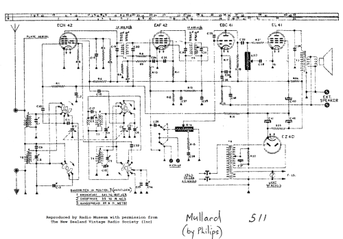 511; Mullard NZ, C. & A. (ID = 3204745) Radio