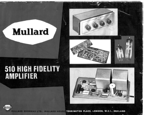 High Fidelity Amplifier 510; Mullard Wireless, (ID = 2642499) Verst/Mix