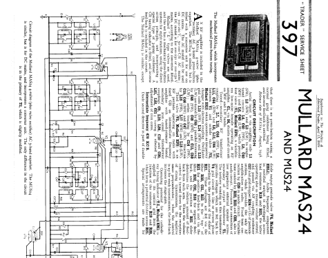 MAS24; Mullard Wireless, (ID = 1045809) Radio