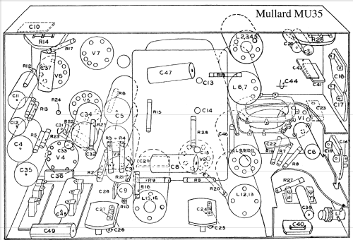 MU35 ; Mullard Wireless, (ID = 1015593) Radio