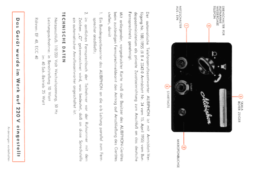 Alibiphon ; Müller, Willy: (ID = 2671348) Telephony