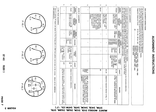 24CM Ch= J; Muntz TV Inc.; (ID = 889901) Television