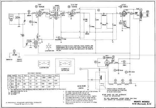 R-12 ; Muntz TV Inc.; (ID = 530517) Radio