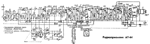 AT-64 {АТ-64}; Murom Radio Works (ID = 169809) Car Radio