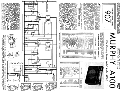 A100; Murphy Radio Ltd.; (ID = 2275457) Radio
