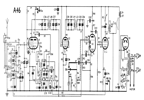 A46 Table model; Murphy Radio Ltd.; (ID = 351409) Radio