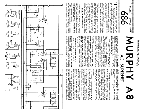 A8; Murphy Radio Ltd.; (ID = 1256664) Radio