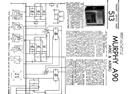 A90; Murphy Radio Ltd.; (ID = 1893324) Radio