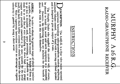 Radiogram A26RG; Murphy Radio Ltd.; (ID = 446502) Radio