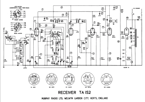 TA152; Murphy Radio Ltd.; (ID = 917148) Radio