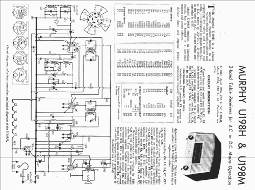 U198M; Murphy Radio Ltd.; (ID = 143739) Radio