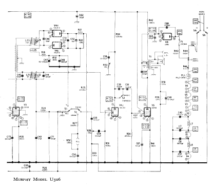 U506; Murphy Radio Ltd.; (ID = 597949) Radio