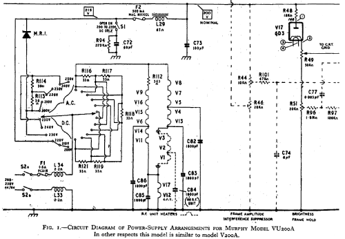 V200A; Murphy Radio Ltd.; (ID = 1877610) Television