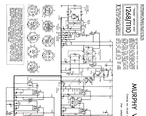 V250C; Murphy Radio Ltd.; (ID = 1032132) Televisore