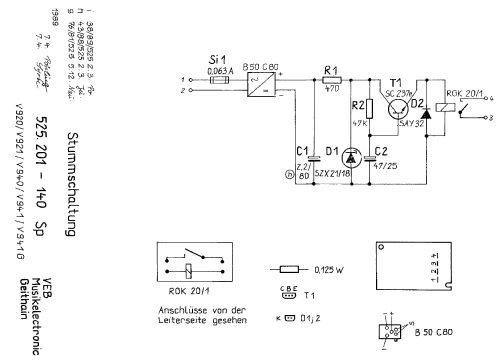 Universal-Mischverstärker V920; Musikelectronic (ID = 2532825) Ampl/Mixer