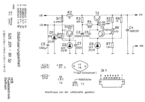 Universal-Mischverstärker V920; Musikelectronic (ID = 2532826) Ampl/Mixer