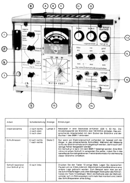 Mess- & Regeneriergerät für Bildröhren BMR7; Müter, Ulrich; Oer- (ID = 547039) Ausrüstung