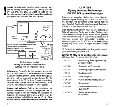 Kombi-Testgerät SP 701G; Müter, Ulrich; Oer- (ID = 2043199) Ausrüstung