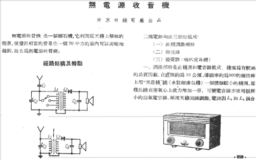 WuDianYuan Crystal Detector; Nanjing 南京有线电厂 (ID = 788153) Crystal
