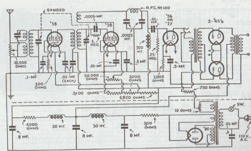 AC SW-58; National Company; (ID = 2068612) Radio