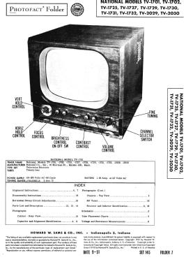 TV-1725; National Company; (ID = 2956881) Fernseh-E
