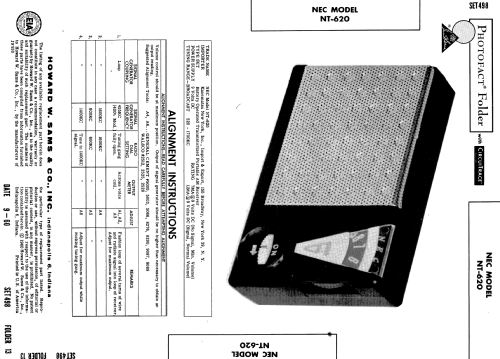 All Transistor 6 NT-620; NEC Corporation, (ID = 582880) Radio