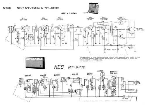 Mini-play 7 Transistor NT-7M64; NEC Corporation, (ID = 2063484) Radio